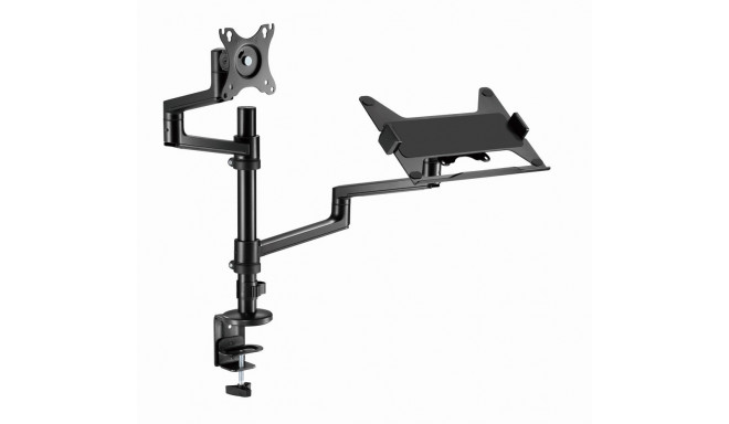 Gembird MA-DA-04 monitori kinnitus / alus 81,3 cm (32") lauamust