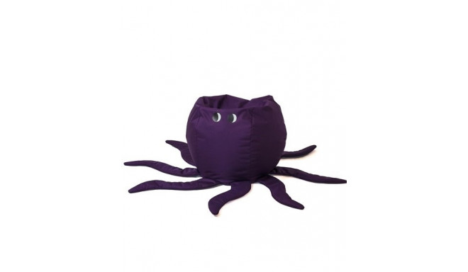 Octopus Sako bag pouffe purple L 80 x 80 cm