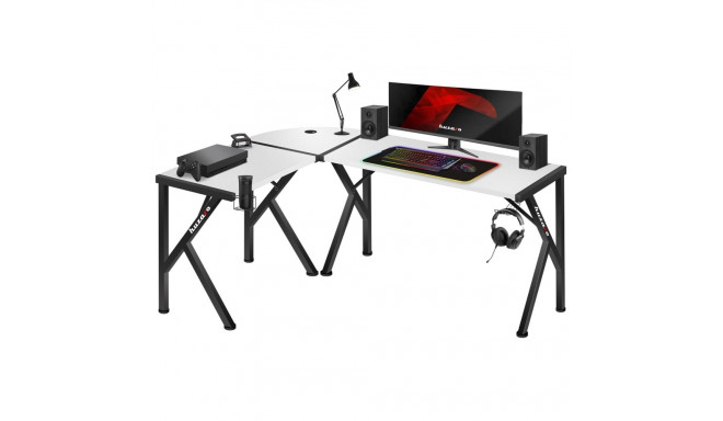 Gaming desk Huzaro Hero 6.3 valge kirjutuslaud