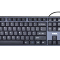 iBox klaviatuur + hiir IKMS606 USB 2.0 US