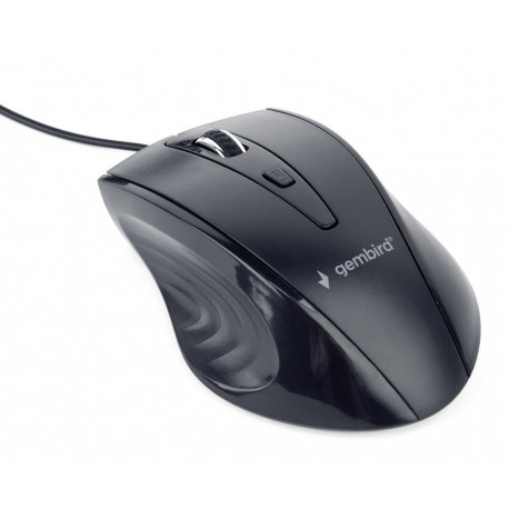 Gembird MUS-4B-02 paremakäeline USB optiline 1200 DPI hiir