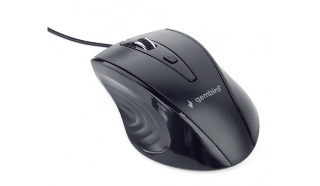 Gembird MUS-4B-02 paremakäeline USB optiline 1200 DPI hiir