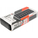 Yato impact socket YT-1069 8pcs, black