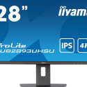 iiyama ProLite computer monitor 71.1 cm (28") 3840 x 2160 pixels 4K Ultra HD LED Black