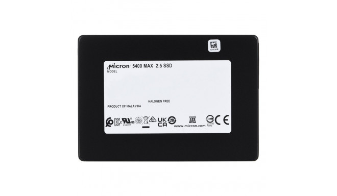 SSD Micron 5400 MAX 1.92TB SATA 2.5" MTFDDAK1T9TGB-1BC1ZABYYR (DWPD 5)