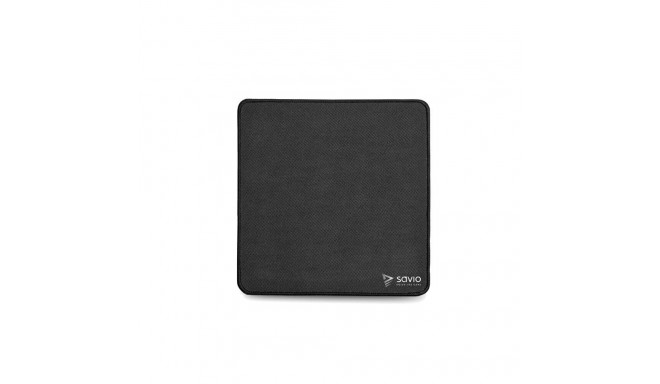 SAVIO Black Edition Precision Control S 25x25 Gaming mouse pad Black