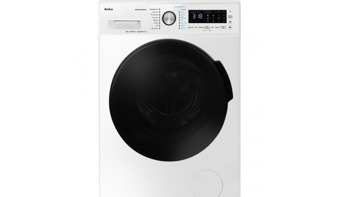 Amica WA2C814BKISJH washing machine Freestanding Front-load 8 kg 1400 RPM White