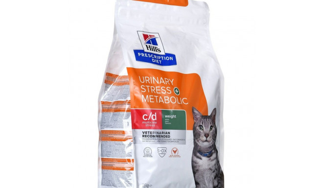 Cat food Hill's PD Feline Urinary Stress + Metabolic Chicken 1,5 L 1,5 Kg