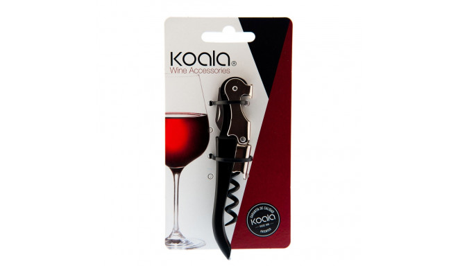 Waiter's friend bottle opener Koala Black Metal (11,1 x 3 x 1,2 cm)