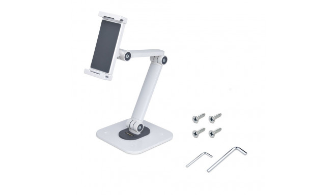 Tahvelarvuti Alus Startech ADJ-TABLET-STAND-W Valge