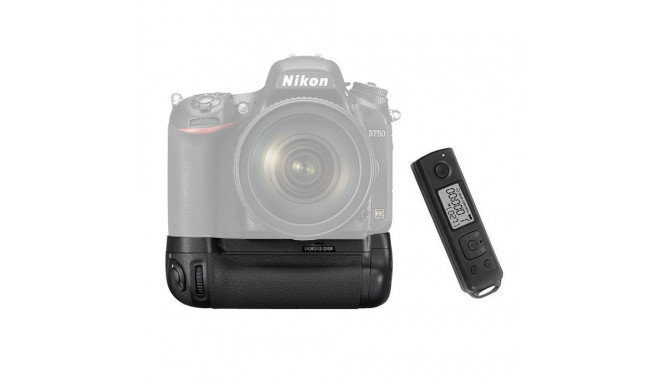 Meike Batterijgreep Nikon D750 met Afstandsbediening (MB D16)
