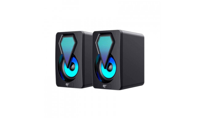 Havit SK210mini PRO computer speakers 2.0 RGB (black)
