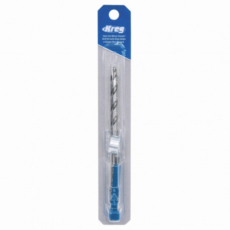 KREG® Kreg Jig® Pocket-Hole Jig 520 Micro Drill Bit & Stop Collar