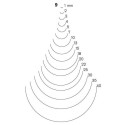Stright carving chisel Pfeil 9/40