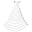 Stright carving chisel Pfeil 8/7