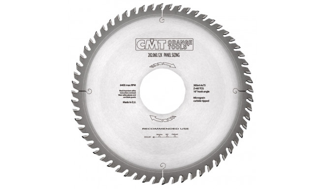 PANEL SIZING SAW BLADE 350X4,4X,2X60 Z072 16 HWG