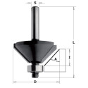 HW CHAMFER BIT W/BRNG Z2 S=8 D=35x15x56 RH