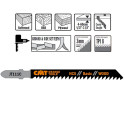 5 JIG SAW BLADES HCS 100x3x8TPI (WOOD/STRAIGHT/COARSE)