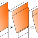 VERTICAL RAISED PANEL BIT S=12 D=38X38 -B-