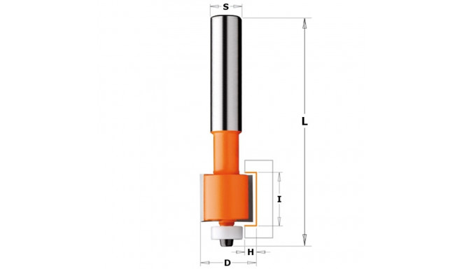 FACE-INLAY BIT FOR CORIAN HW S=12 D=22.2x12.7