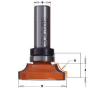 MOLDING BIT W/BRNG HM S=8 D=38.05 R=6.3