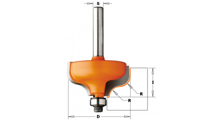 OGEE BIT HW S=12 D=38,1X18