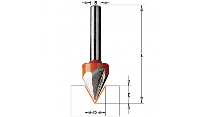 LASER POINT BIT Z3 HW S=8 D=12,7X11