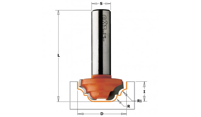 PLUNGE Otsfrees HM S=8 D=19 X13