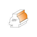 HW OVOLO SASH ROUTER BIT (F) S=8 D=22X19 R=10