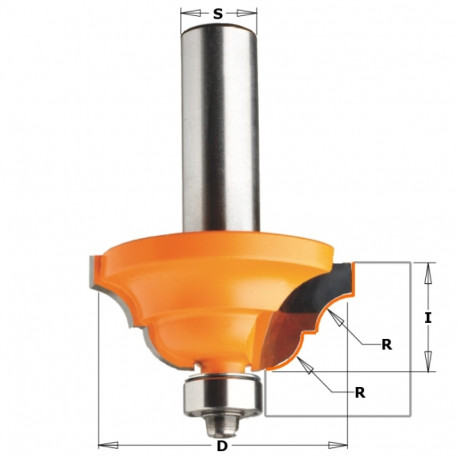 Ogee profiil sõrmfrees HM S=8 D=42.8x18.5 R=6.4