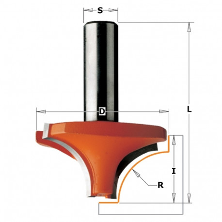 Otsfrees OVOLO HM S=12 D=50,8X25,4