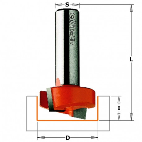 MORTISING BIT HW S=12 D=12,7X19