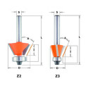 BEVELTRIM AND CHAMFER BIT S=6 D=27X5,5