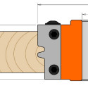 REVERSE GLUE JOINTS HEAD D=100X40X35