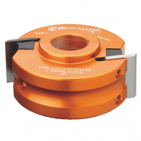 CUTTER HEAD W/OUT LIMITORS D=100X40X35 (ALU)
