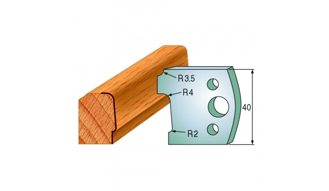 PAIR LIMITORS 40x4mm