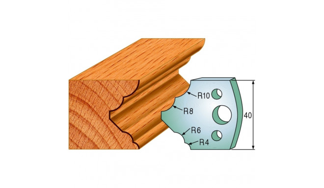 PAIR LIMITORS 40x4mm