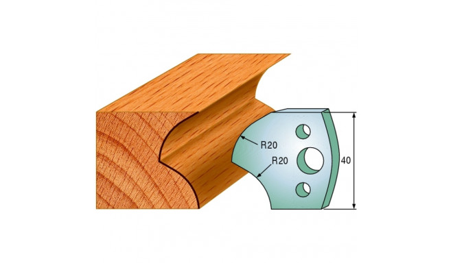 PAIR LIMITORS 40x4mm