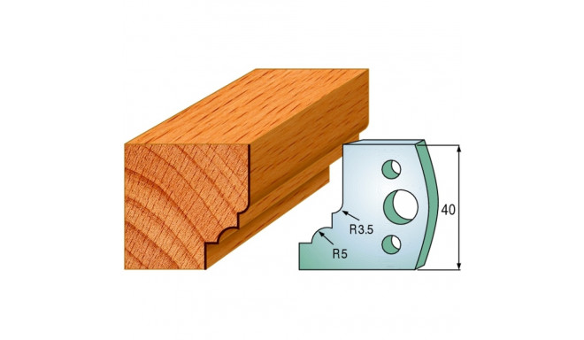 PAIR LIMITORS 40x4mm