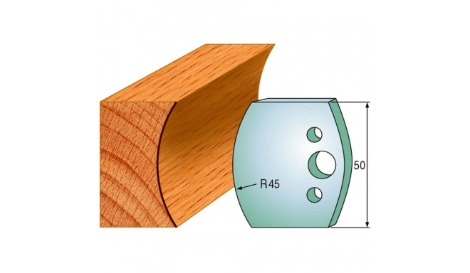 Profiilterad, paar HL 50x4 mm