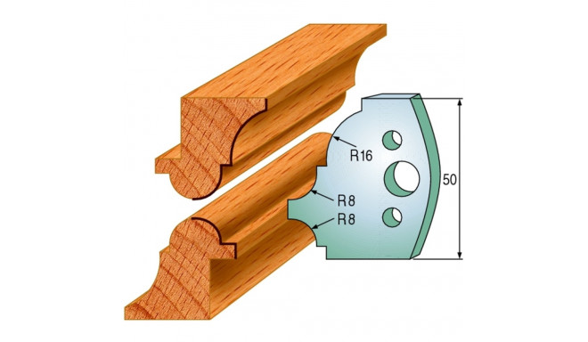 PAIR KNIVES HL 50x4mm