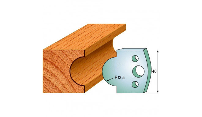 Profiilterad, paar HL 40x4 mm
