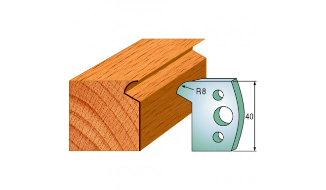 Profiilterad, paar HL 40x4 mm
