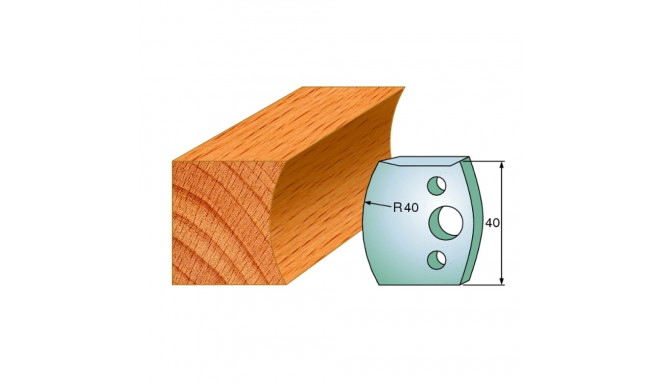 Profiilterad, paar HL 40x4 mm