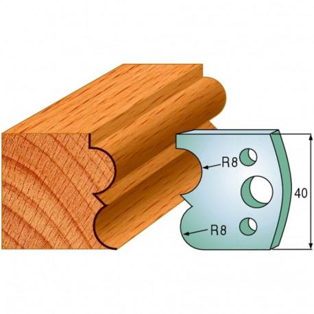 PAIR KNIVES HL 40x4mm