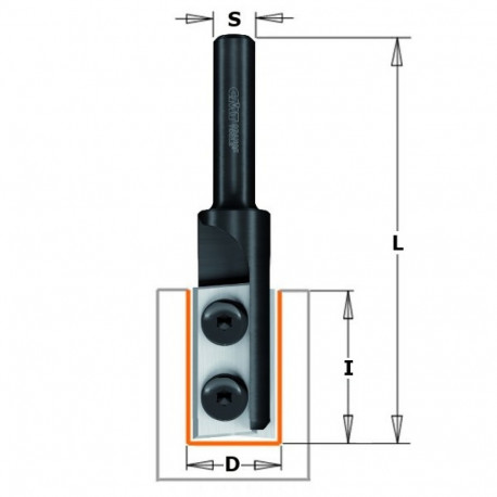 Otsfrees, vahet.teradega RH Z2 S=12.7 D=16x29.5