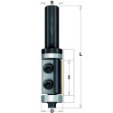 HW FLUSH TRIM BIT W/KNIFE AND BEARING Z2 S=8 D=19X30X90 RH