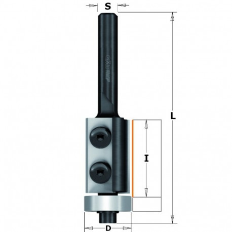 Otsfrees, vahet.teradega Z2 S=8 D=19x12 RH