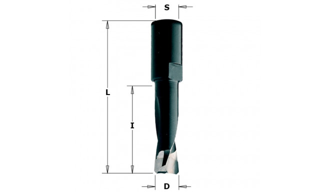 HWM ROUTER BIT FOR DOMINO®-FESTOOL® MACHINES Z2 S=M8X1 D=8X50X90 RH