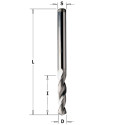 TWIST DRILL SOLID HW D=2,5X27X55 (120°) LH